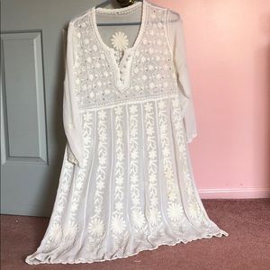 embroidered Indian Kurta/ Tunic